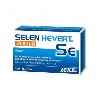 德國Hevert菲德 甲狀腺調理硒錠增強免疫  200粒