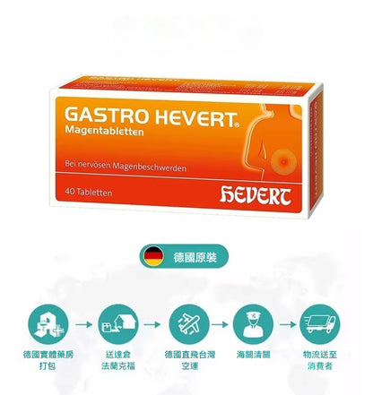 Hevert菲德 腸胃營養片40入