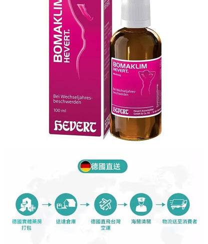 Hevert菲德 女性更年期 天然調節激素穩定情緒滴劑  100ml